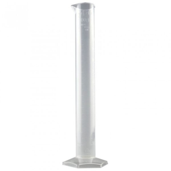 Testrør for hydrometer 100ML. Høyde 24,5CM