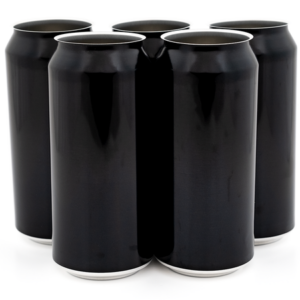 Sort ølboks 440ML - 162 Stk