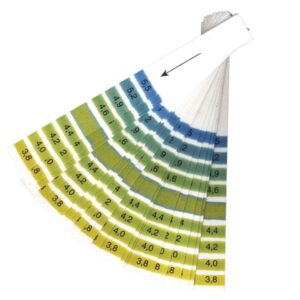 PH-Papirstrips for ØL 3,8 - 5,5 (20STK)