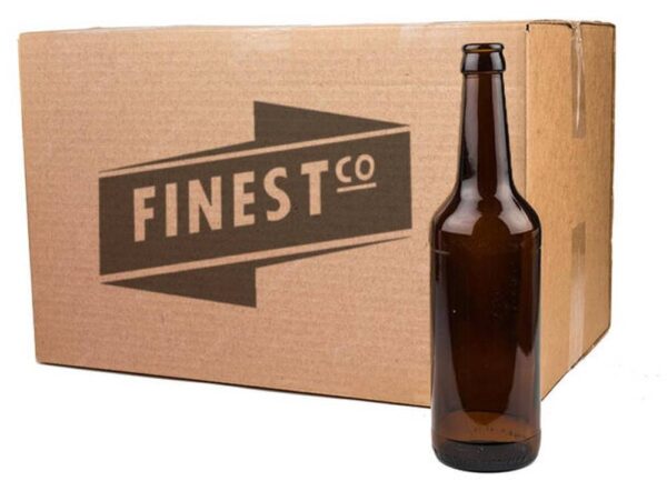 Flasker 0.5L - 20Stk i kartong. 26MM Kronekapsel