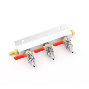 CO2 manifold med 3 uttak, MFL gjenger