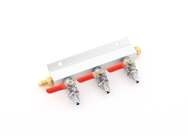 CO2 manifold med 3 uttak, MFL gjenger