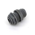 Gjennomføring 8mm x 8mm (5/16) hun – Kobler to 8mm slanger eller rør med en sikker og pålitelig forbindelse.