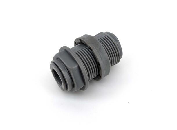 Gjennomføring 8mm x 8mm (5/16) hun – Kobler to 8mm slanger eller rør med en sikker og pålitelig forbindelse.