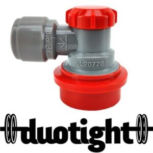Duotight 9.5mm Ball Lock for CO2 – Sikker kobling for CO2 med 9.5mm slange tilkobling.