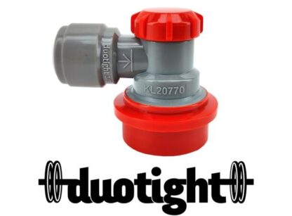 Duotight 9.5mm Ball Lock for CO2 – Sikker kobling for CO2 med 9.5mm slange tilkobling.