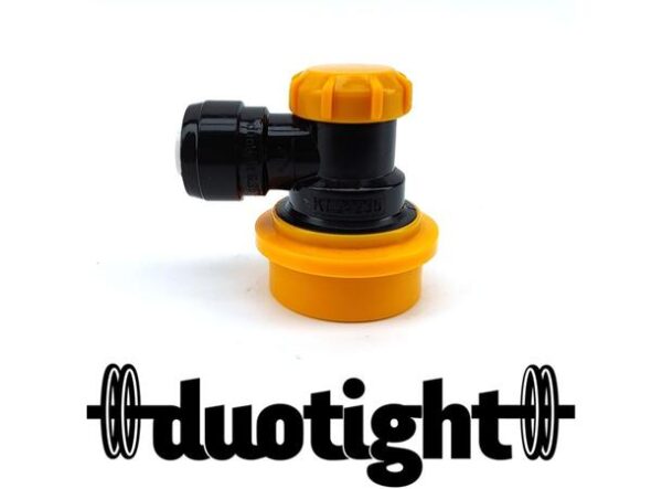 Duotight 6.35mm Ball Lock for øl – Pålitelig og lekkasjefri kobling for øl med 6.35mm slange tilkobling.