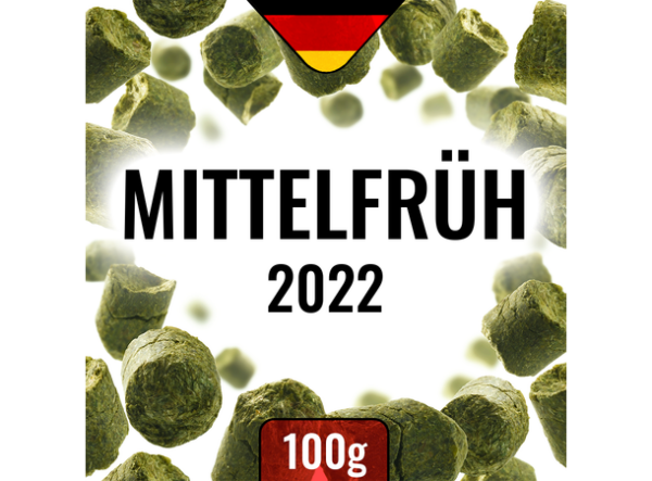 Hallertau Mittelfruh 100g - humle