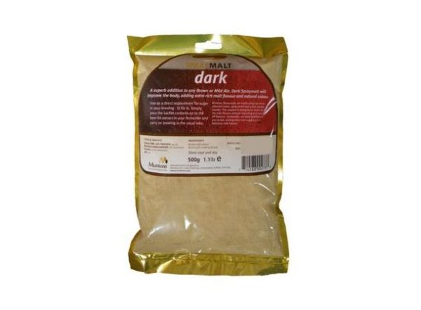 Spraymalt, mørk 500g