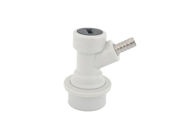 Ball Lock for CO2 med Nippel – Effektiv CO2-tilkobling med nippel, ideell for ball lock systemer og med utvendig mål på 7,15 mm.