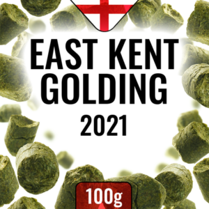 East Kent Goldings 100g – premium humle for hjemmebrygging med subtile, krydrede aromaer