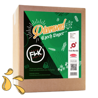 FWK Diamond Czech Lager Fresh Wort Kit – komplett bryggekit for å lage tsjekkisk lager hjemme