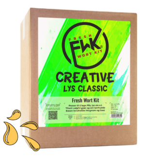 FWK Creative Lys Classic Fresh Wort Kit – komplett bryggekit for frisk og smakfull øl hjemme