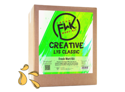 FWK Creative Lys Classic Fresh Wort Kit – komplett bryggekit for frisk og smakfull øl hjemme