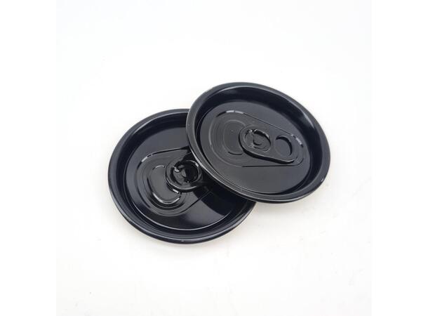 B64 sorte lokk til ølbokser, designet for sikker forsegling og profesjonell tapping.