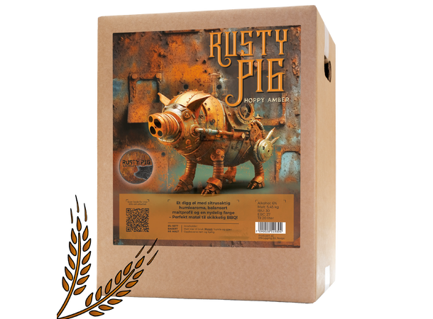 Rusty Pig Hoppy Amber allgrain ølsett (Utgått på dato)